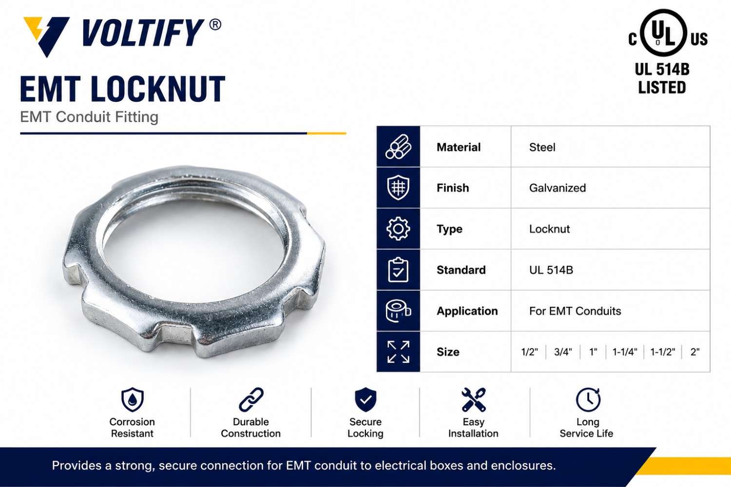 EMT Conduit Pipe ANSI C80.3
